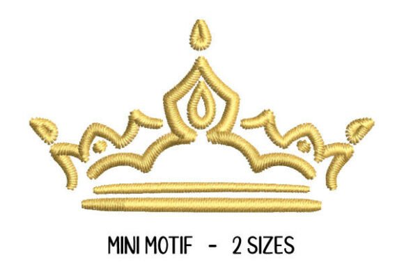 Download Lady’s Crown – Elegant Satin Stitch - Lady Collection