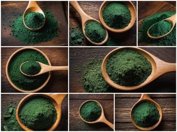 Download 32 Images Spirulina Powder on Table - Powder Collection